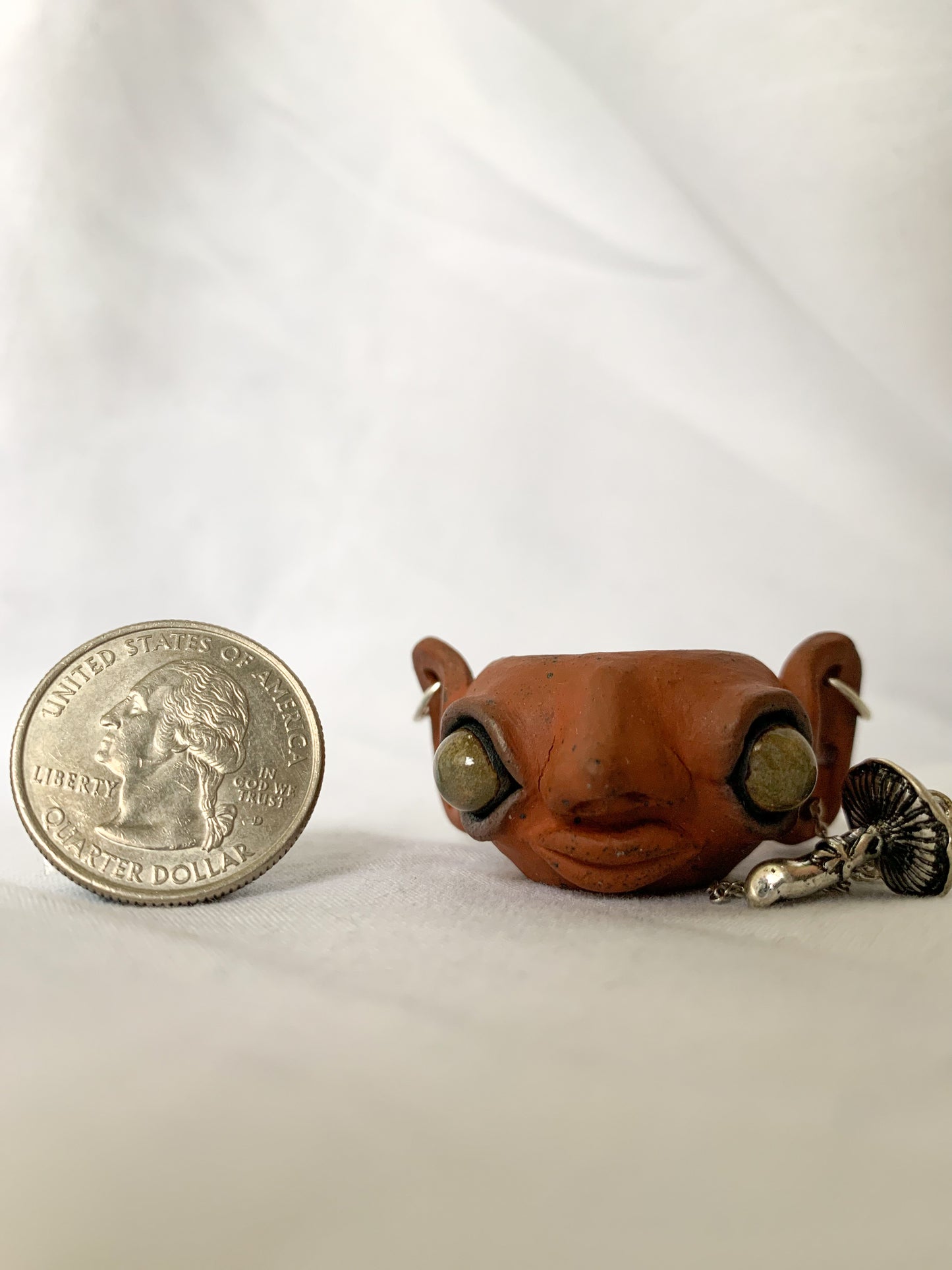 Miniature Ceramic Neckless Pothead