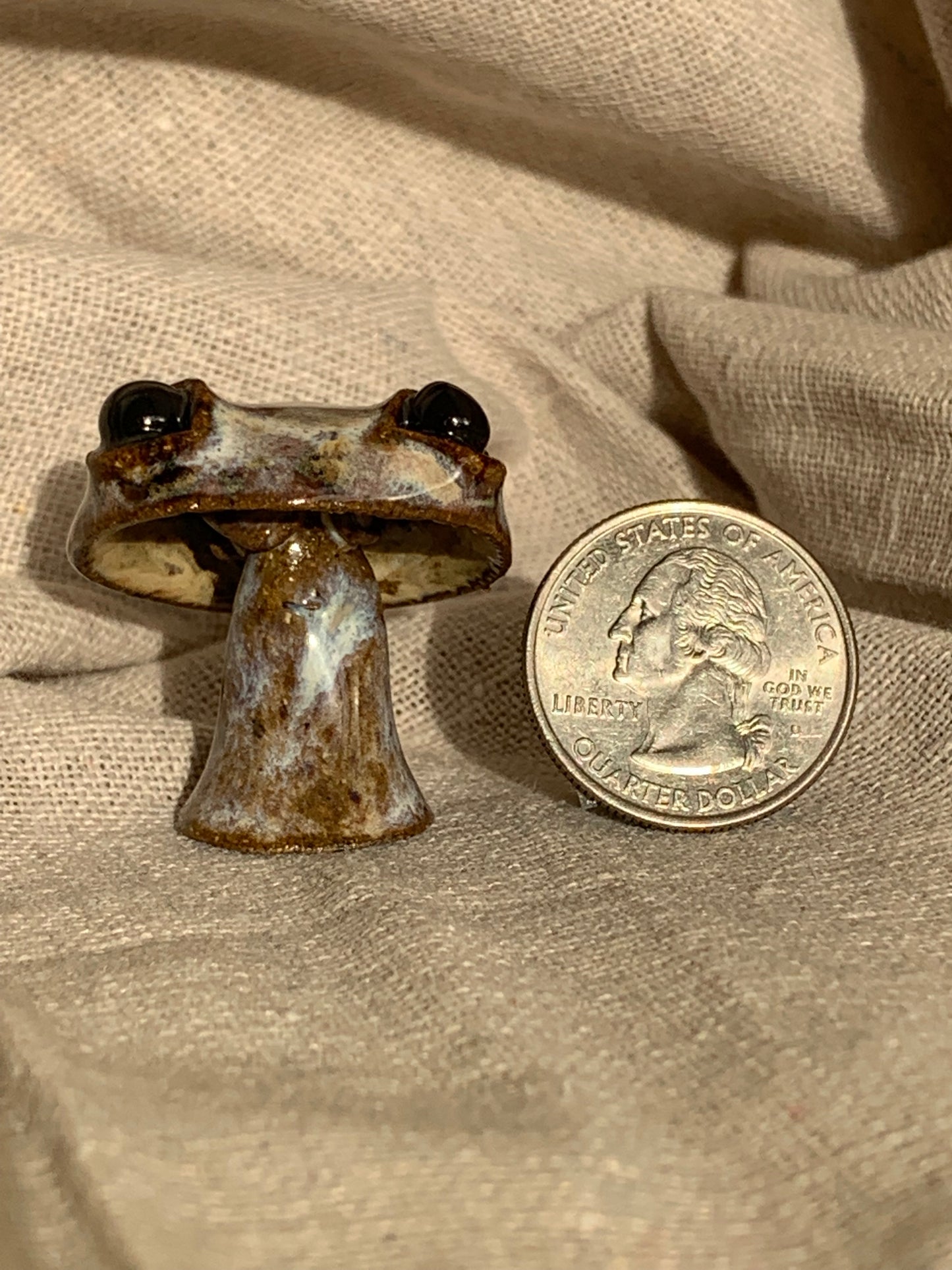 Miniature Ceramic Mushroom